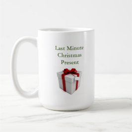 Letzte Minute Weihnachten - Eine MisterP-Tasse Kaffeetasse