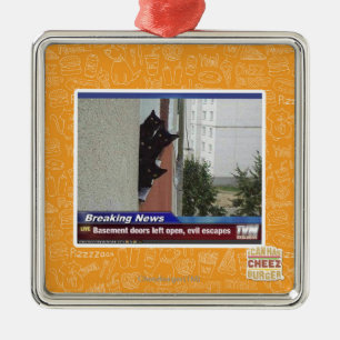 Letzte Nachrichten 2 Silbernes Ornament