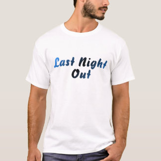 Letzte Nacht (blau) T-Shirt