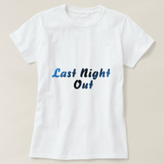 Letzte Nacht (blau) T-Shirt