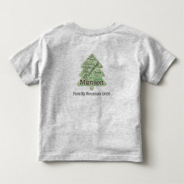Letzte Namensstruktur 2025 Kleinkind-T - Shirt