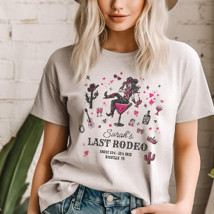 Letzte Rodeo-Cowgirl Spaß Nash Bash Junggesellinne Tri-Blend Shirt