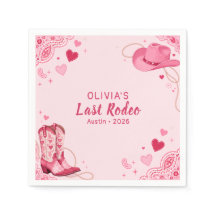 Letzte Rodeo-Rosa-Western-Cowgirl-Junggesellinnena