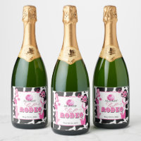 Letzte Rodeo Sparkling Weinflasche - Custom