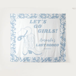 Letzte Rodeo-Western-Cowgirl-Junggesellinnenparty Wandteppich