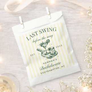 Letzte Swing vor dem Ring Pickleball Bach Weekend Geschenktütchen