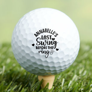 Letzte Tanzparty für die Braut Golfball