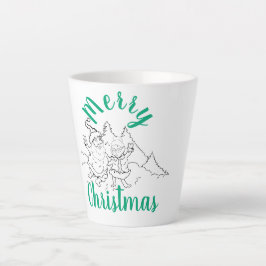 Letzte Tasse; Herr & Frau Claus Milchtasse