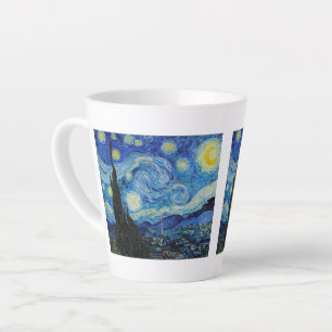 LETZTE TASSE: VINCENT VAN GOGH: STARRY NIGHT MILCHTASSE