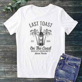 Letzte Toast Auf Der Küste Strand Junggesellinnena Tri-Blend Shirt