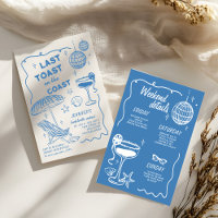 LETZTE TOAST RETRO DOODLE BACHELORETTE WOCHE