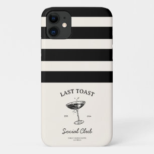 Letzte Toast Social Club Junggesellinnenabschied M Case-Mate iPhone Hülle