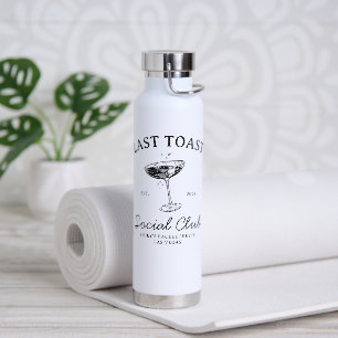 Letzte Toast Social Club Junggesellinnenabschied M Trinkflasche