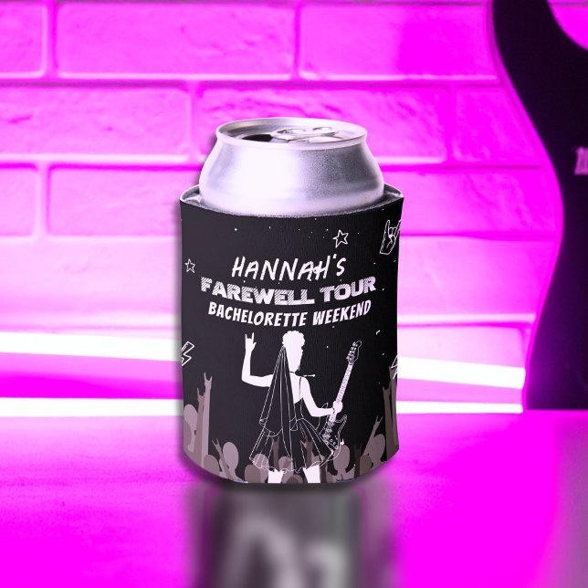 Letzte Tour Punk Rock Band Junggeselinnen-Abschied Dosenkühler (Von Creator hochgeladen)