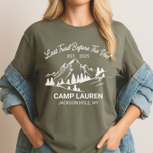 Letzte Wanderung vor dem Schleier-Shirt, Custom Ca T-Shirt