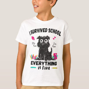 Letzten Schultag überlebte ich die Schule T-Shirt