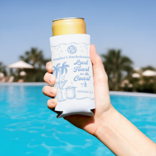 Letzten Toast am Strand Bachelorette Cooler Selters Dosenkühler