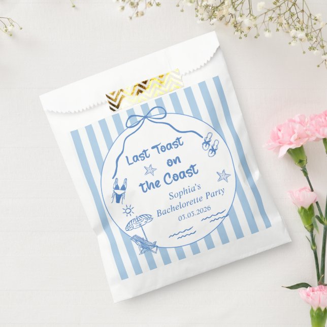Letzten Toast am Wochenende des Küstenbachelorette Geschenktütchen (Versiegelt)