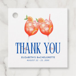 Letzten Toast an der Küste Aperol Spritz Bachelore Geschenkanhänger