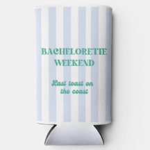 Letzten Toast an der Küste (Bachelorette) Coozie