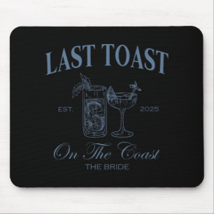 Letzten Toast an der Küste der Bride Beach Bachelo Mousepad