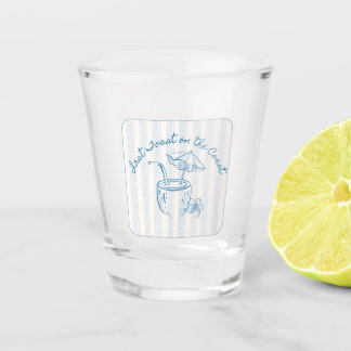 Letzten Toast über die Coast Junggeselinnen-Abschi Schnapsglas