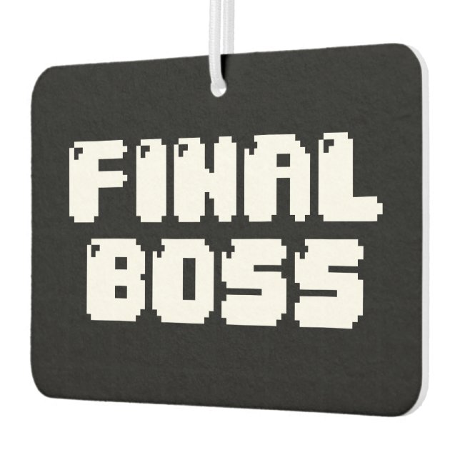 LETZTER BOSS AIR FRESHENER AUTOLUFTERFRISCHER (Links)