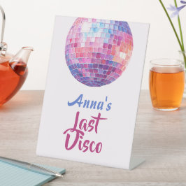 Letzter Disco-Junggeselinnen-Abschied | Sockelschi Sockelschild
