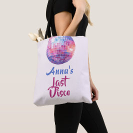 Letzter Disco-Junggeselinnen-Abschied | Tragetasch Tasche