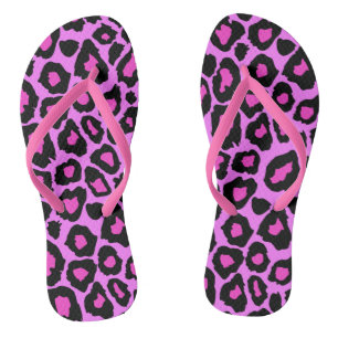 Letzter Flirt vor der Ringfeier Leopard Flip Flops