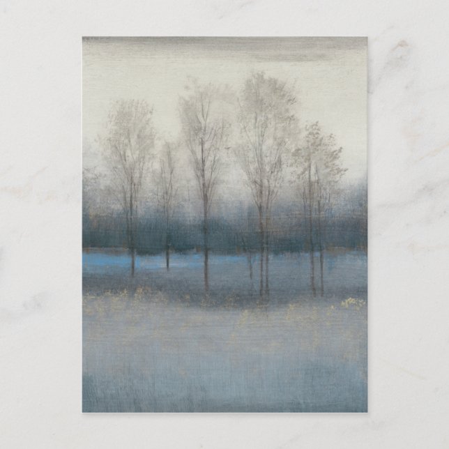 Letzter Herbsttag Postkarte (Vorderseite)