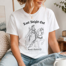 Letzter Ritter beim Junggesellinnenabschied im Mit