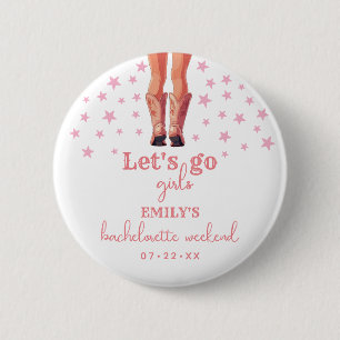 Letzter Rodeo Cowgirl Junggesellinnen Abschied Woc Button