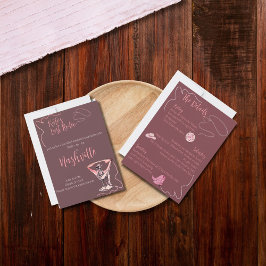 Letzter Rodeo-Junggeselinnen-Abschied Einladung