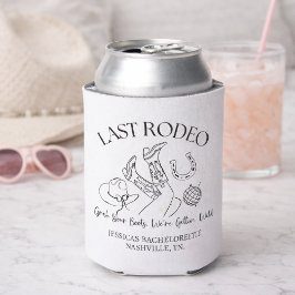Letzter Rodeo-Junggesellinnenabschied Can Cooler | Dosenkühler