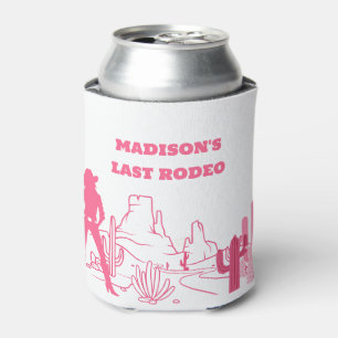 Letzter Rodeo Pink Junggesellinnenabschied Dosenkühler