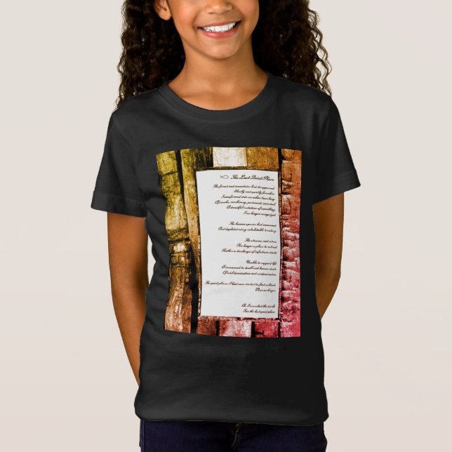 Letzter ruhiger Ort T-Shirt (Vorderseite)