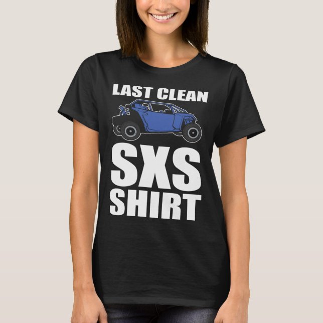 Letzter sauberer SXS-Trail mit ATV T-Shirt (Vorderseite)