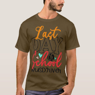 Letzter Schulbusfahrertag - Sonnenwoche Sommer T-Shirt