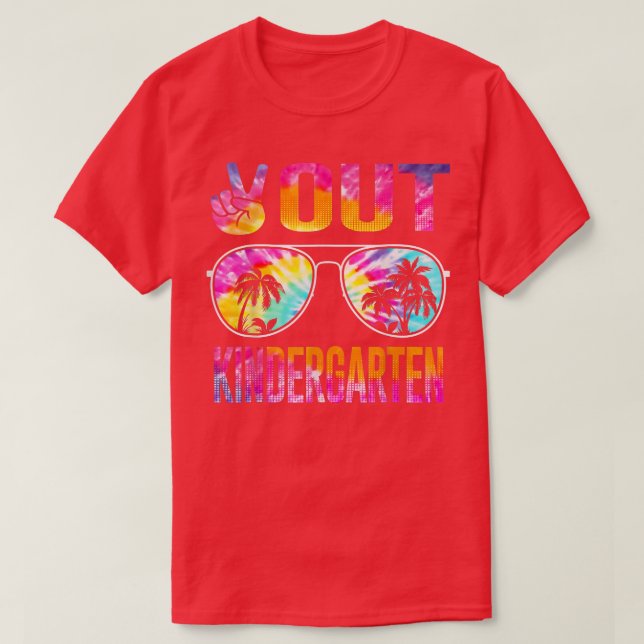 Letzter Schulfriedtag - Kindergartenlehrer T-Shirt (Design vorne)