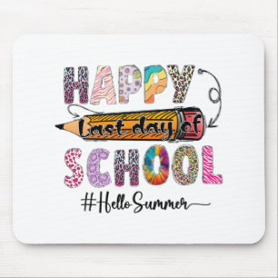Letzter Schullehrer Kinder Abschluss Letzte Nacht Mousepad
