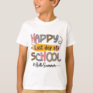 Letzter Schullehrer Kinder Abschluss Letzte Nacht T-Shirt