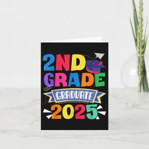 Letzter Schultag 2. Schulstufe 2025 Zweiter Schult Karte