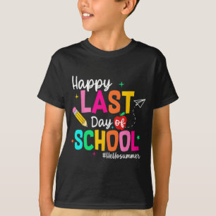 Letzter Schultag Abschluss Lehrer Schüler  T-Shirt
