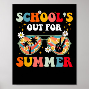Letzter Schultag für die Sommerlehrer Jungs G Poster