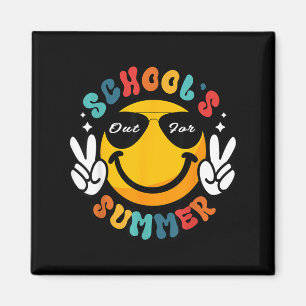 Letzter Schultag Groovy Abschluss Schulen Aus Magnet