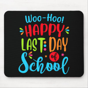 Letzter Schultag Lehrer Schüler Abschlussgeschenk Mousepad