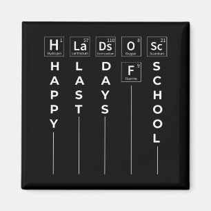 Letzter Schultag  Magnet