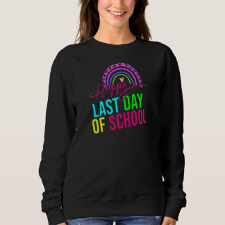 Letzter Schultag Regenbogen Letzter Schultag Sweatshirt