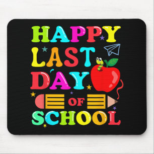 Letzter Schultag-Shirt für Lehrer Mousepad